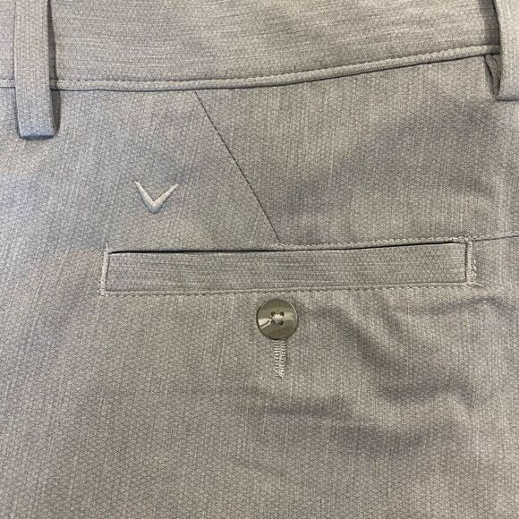 Callaway Golf Pants Grey Mens Size 36x30 Lightweight Casual Performance Comfort - Picture 7 of 12